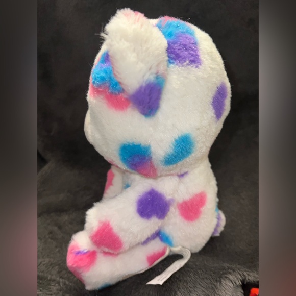 Build a Bear BAB Buddies 2015 Hearts & Hugs Smallfry Teddy Plush Partial Mask 8” - Picture 5 of 12